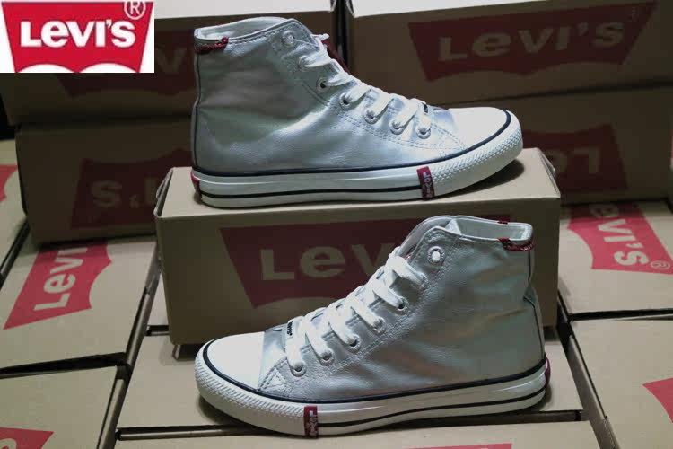 欧美站<em>李维斯</em>帆布鞋高帮<em>Levi</em>'s男鞋<em>女鞋</em>1853经