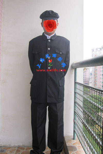 上海舞台表演服租赁\/赵本山 宋丹丹小品 中山装