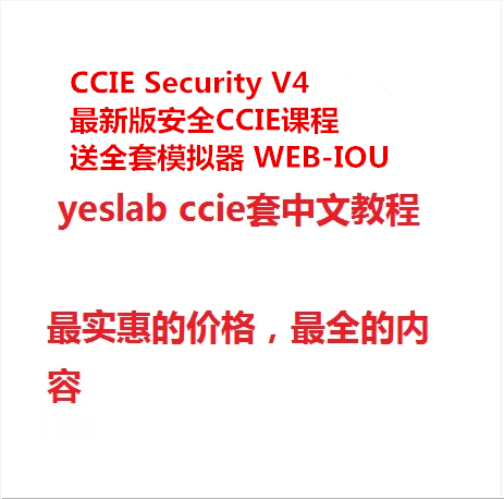 CCIE安全 CCNA ccnp CCSP CCIEsecurityV4
