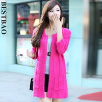 zhinv<em>织女</em> 2036女式<em>毛衣</em>线衣针织<em>开衫</em> 薄 麻 中