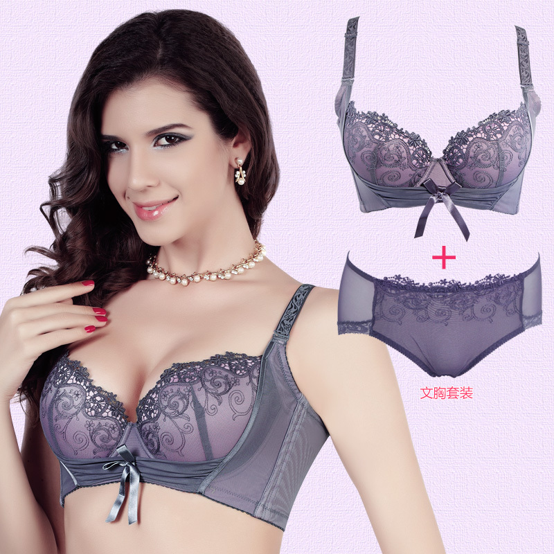 Xzyd/<em>仙子宜岱</em>女士红色<em>内衣文胸</em>1272套装按摩