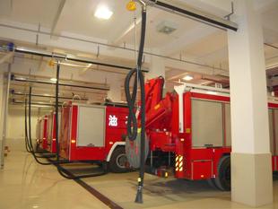 尾气抽排、消防车尾气抽排系统