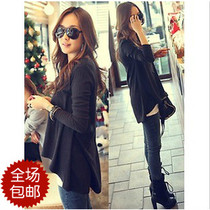 学生装韩版衣服2013新款秋冬装<em>女装长袖衫</em>T恤