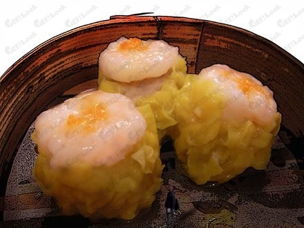鲜虾烧麦干蒸烧卖黄皮 茶餐厅专供 特大个8只/盒30g/只港广式小吃