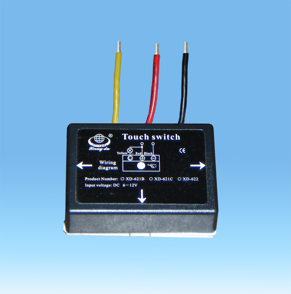 浴室镜面专用触摸开关12v(专用于led灯 无级调光 xd-622