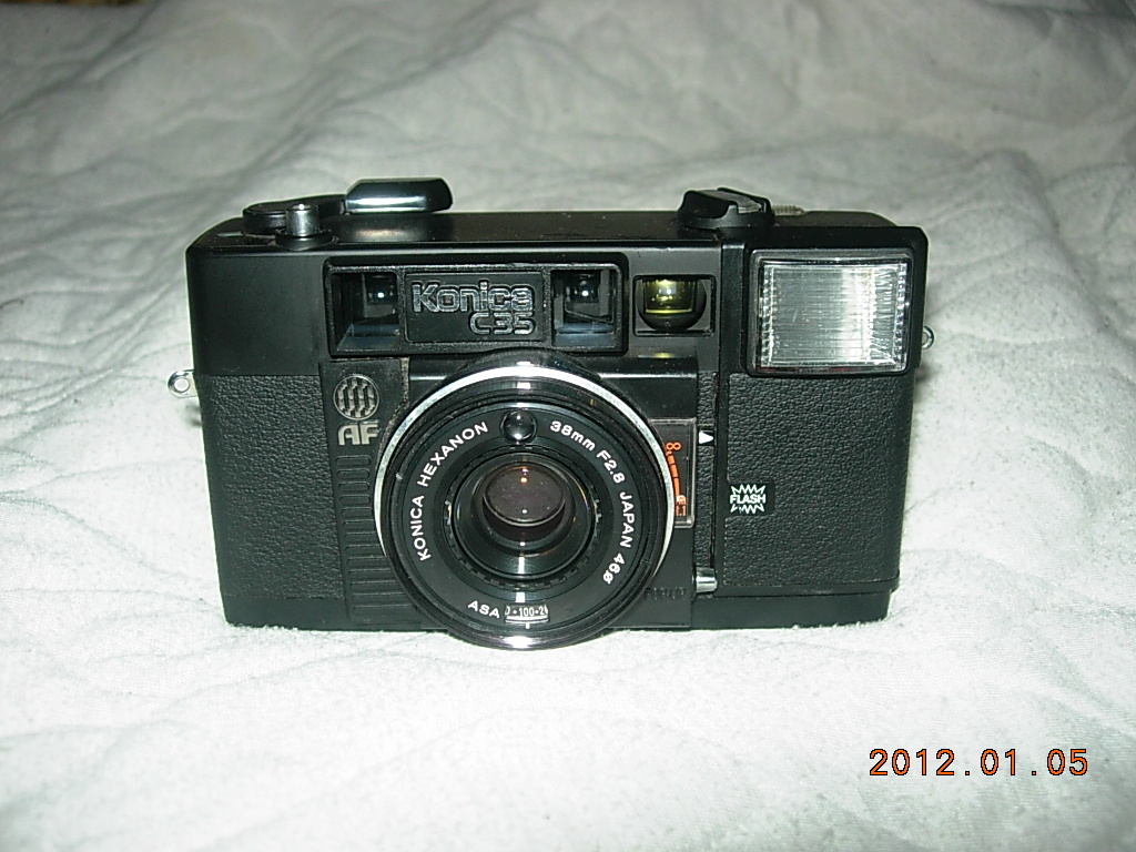较新柯尼卡经典C35AF相机,全球第一台自动对