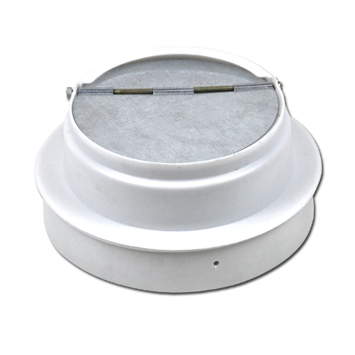 窗户烟机止回阀吸油烟机配件公共烟道止逆阀玻