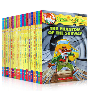 老鼠记者Geronimo Stilton 1-20册英文原版儿童