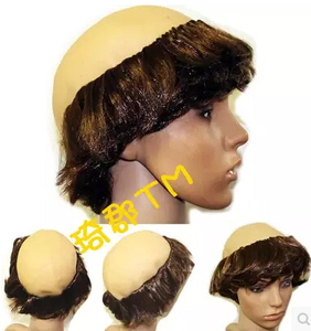 租租赁瘌痢头假发光顶全套头 搞笑秃顶假发 秃