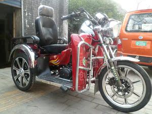 白洋淀110轴传动Q1黑金刚跨骑式残疾人老年人