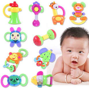 四个月大的婴儿有什么玩具可以玩呀?