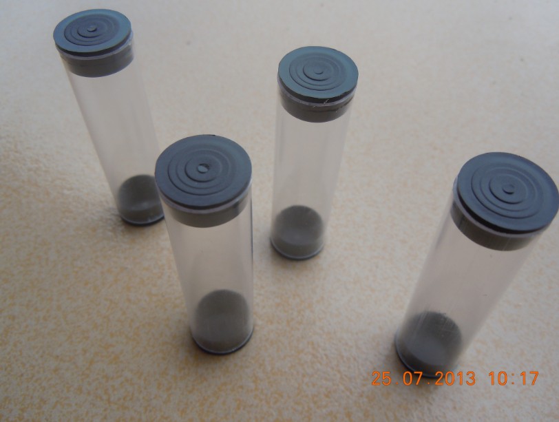 PVC透明管带盖 包装管 塑料透明管 透明硬管带