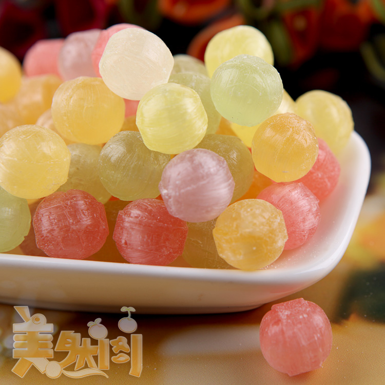 韩国进口糖果零食品 乐天七彩爱情水果糖234(