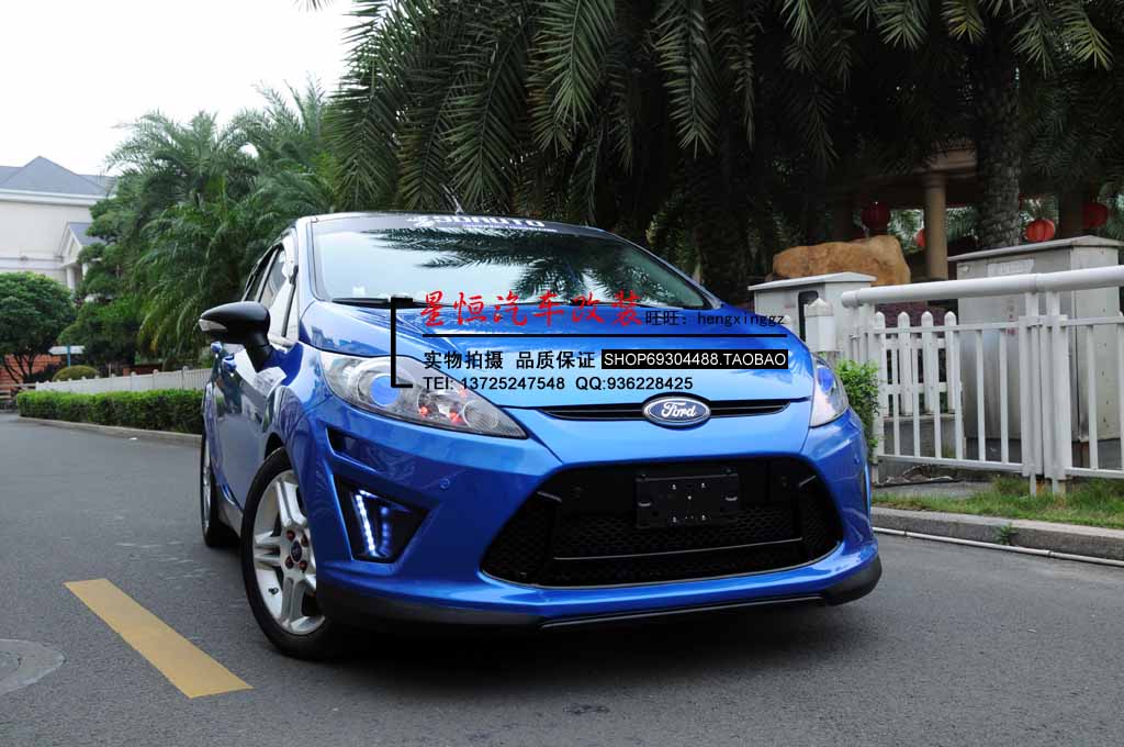 东望阳 福特 嘉年华 改装 RS款 前杠 侧裙 两厢
