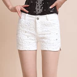 裤女蕾丝热销爆款|<em>短裤</em>,<em>夜店短裤妩媚旳女生</em>|淘