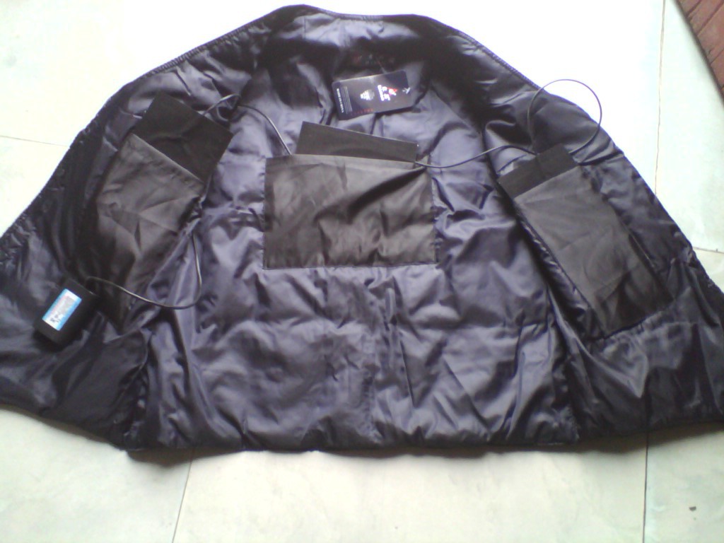 一拖三电热马甲背心发热片摩托车电瓶车加热衣