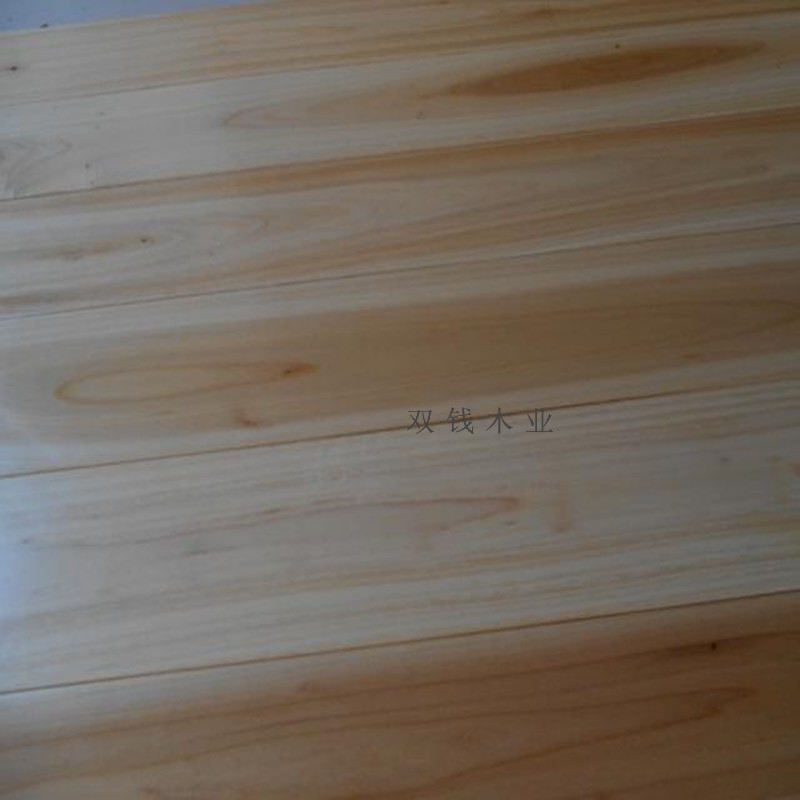 杉木免漆地板 木地板家用杉木地板(无节疤) 厂