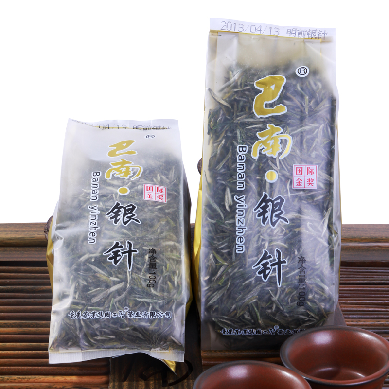 巴南银针 绿茶茶叶明前高山一芽一叶2014新茶