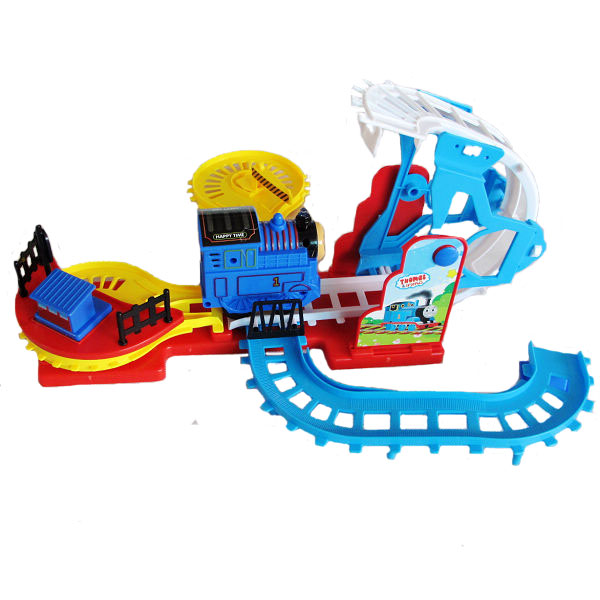 3C认证电动托马斯小火车玩具 电动轨道车组装