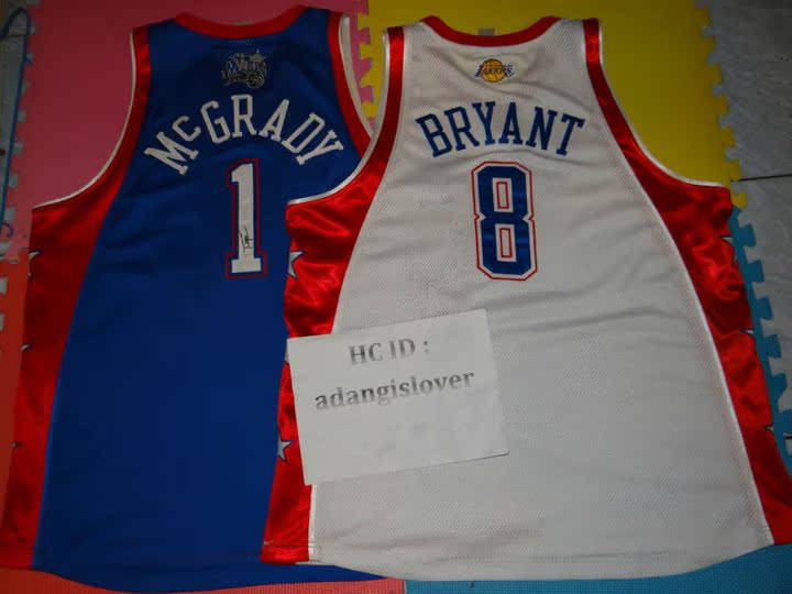 科比KOBE 2004全明星AU球员版球衣韩国产锐