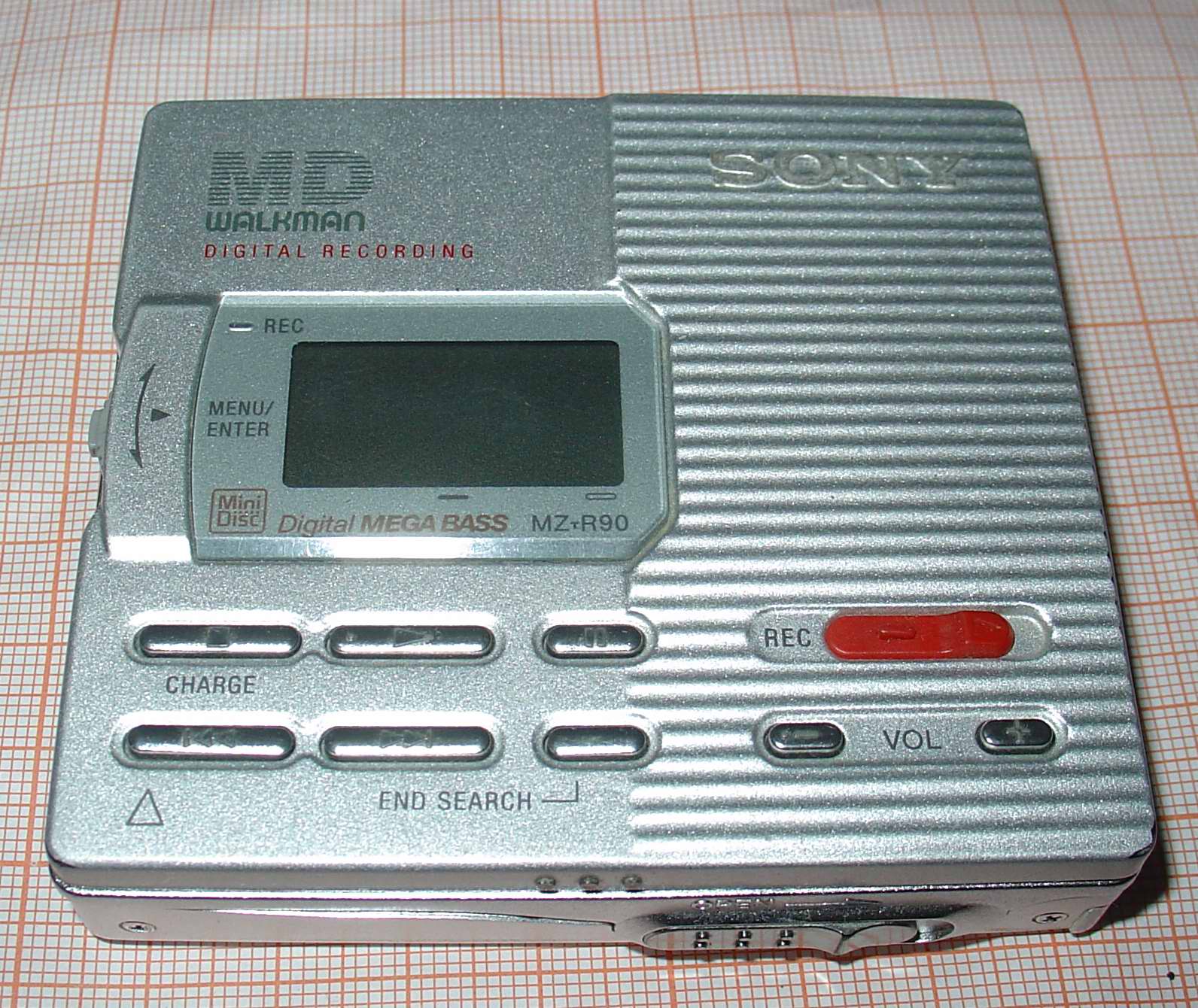 Sony\/索尼 MZ-R90 录放MD随身听 裸机|一淘网