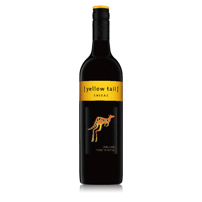 澳洲进口红酒 美国销量第一 黄尾袋鼠 西拉干红