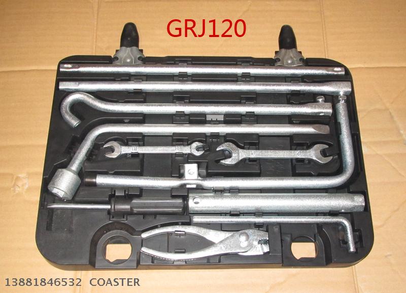 丰田普拉多霸道专用工具箱GRJ120 随车工具包