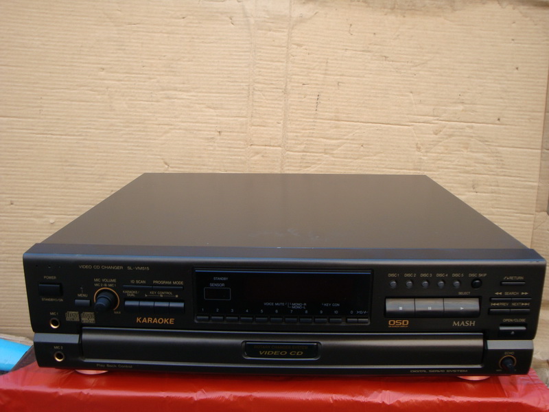 原装正品松下五碟CD机SL-VM515可放VCD碟