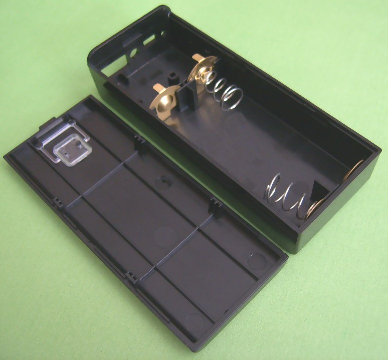 2节18650电池盒子 7.4V 二节18650锂电电池盒