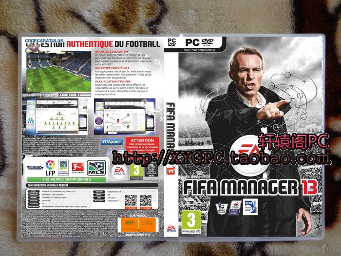 FIFA足球经理13 最新升级档 中文 PC电脑游戏