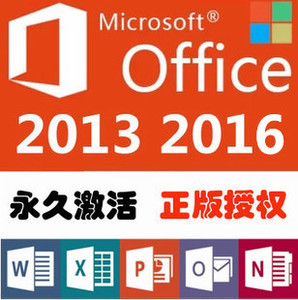 Office2013 2010 2016专业增强版设计plus永久