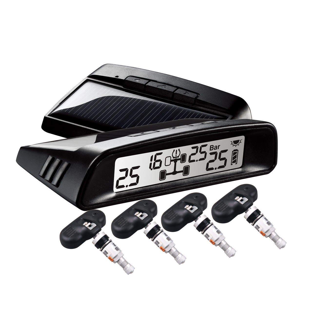 铁将军胎压监测无线外置式太阳能检测系统汽车