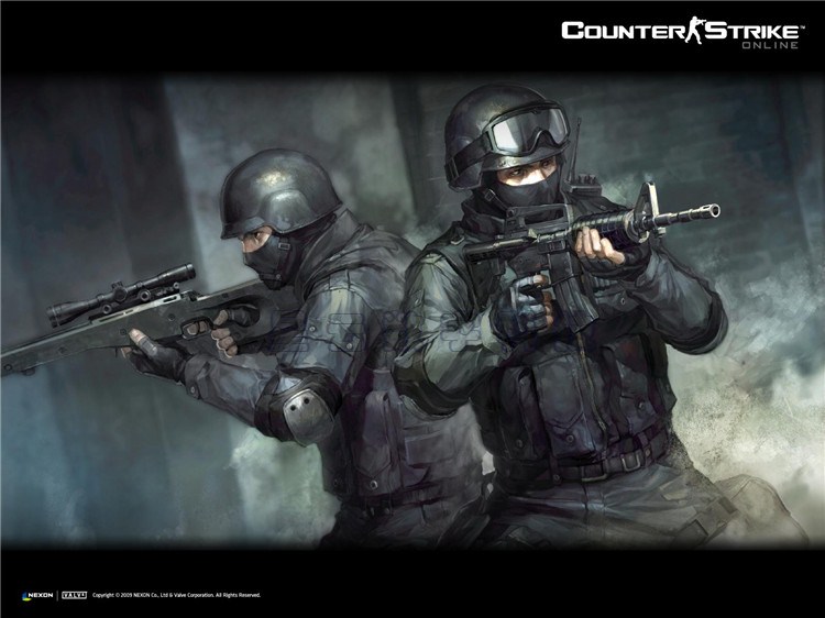 反恐精英CS1.6中文电脑pc单机光盘游戏绿色完