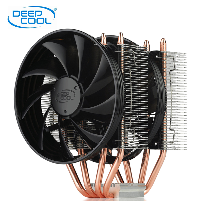 九州风神霜塔 CPU风扇台式电脑散热器热管11