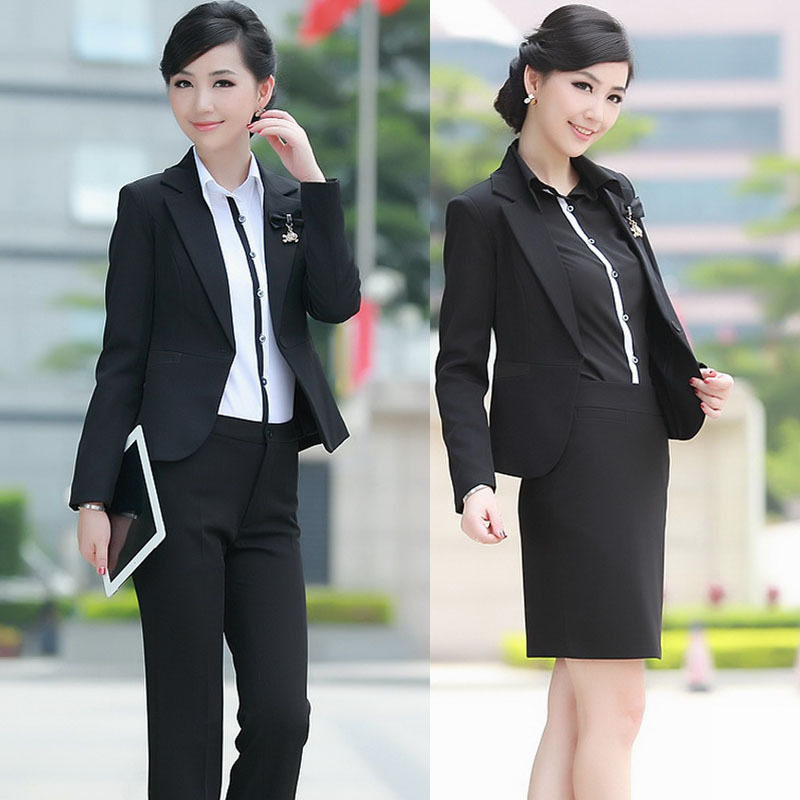 休闲套装 女 秋装商务<em>正装</em>套裙气质职业女装O