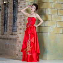 结婚红旗袍热销爆款|<em>梦见穿红</em>旗袍结婚,结婚礼