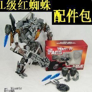 现货出售!变形金刚09电影2 fwi-1 l级/领袖级红蜘蛛 全新配件包