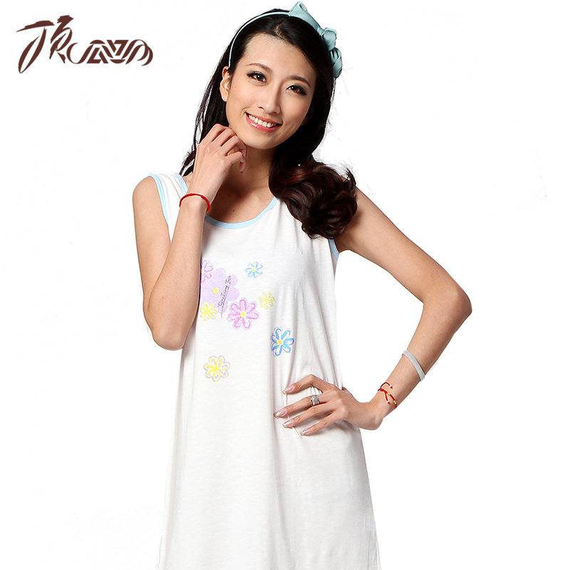 <em>顶瓜瓜</em>顶呱呱<em>夏季女士</em>纯棉<em>睡衣夏天</em>睡裙可爱卡