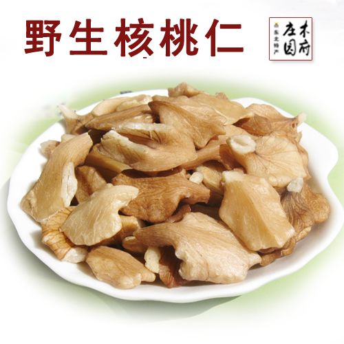东北特产野生山核桃仁散装手剥新货坚果原味特级大片250g 4件包邮