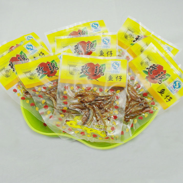 三运玫瑰鱼仔 50包/500g 毛毛鱼 小鱼仔 辣鱼仔 湖南特产 年货|一淘网