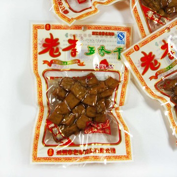 批发特价 乡巴佬休闲食品温州特产老李豆腐干 豆干 老李干 五香干