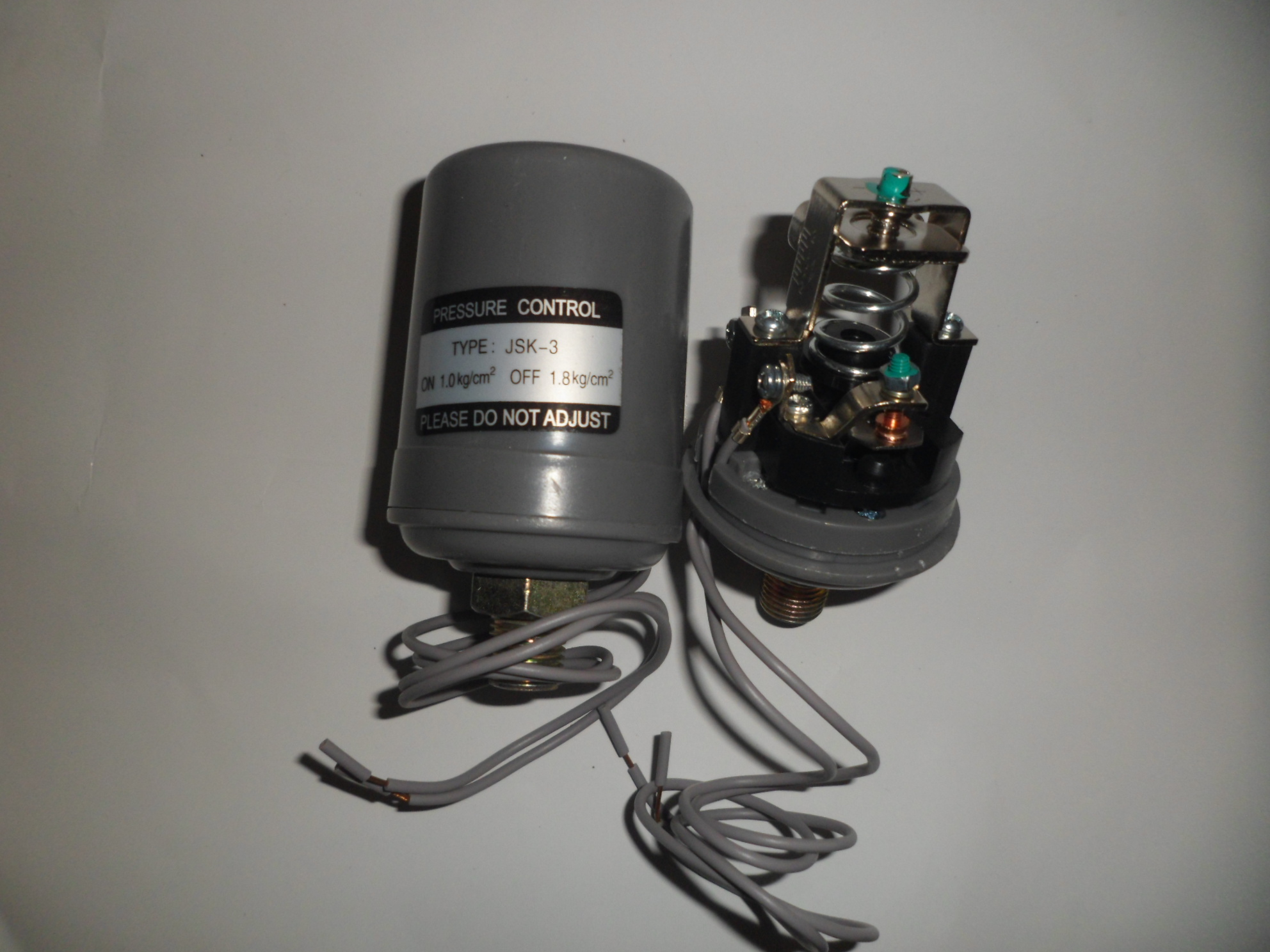 全自动冷热水自吸泵压力开关 增压泵圆形开关