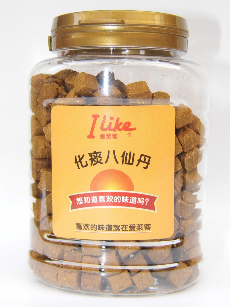 香港i like爱莱客化痰八仙丹280g 润喉止咳化痰 高级进口华华丹