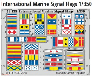 老麦模型牛魔王 1\/350 海军彩色信号旗蚀刻片