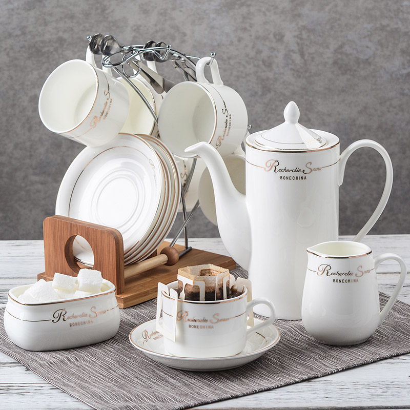 European style ceramics tea set suit tea set Coffee cup and saucer coffee Set out teapot teacup milk Afternoon Teain the Tableware , Coffee , Coffee set with category - from Buy2taobao.com to provide professional Taobao agent buy service