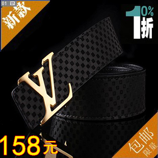  新款Louis Vuitton/路易威登lv皮带 男士 LV腰带男式真皮专柜品质