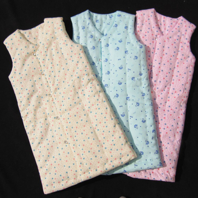 纯手工睡袋 <em>宝宝马甲</em>式睡袋 儿童<em>背心</em>式睡袍 天