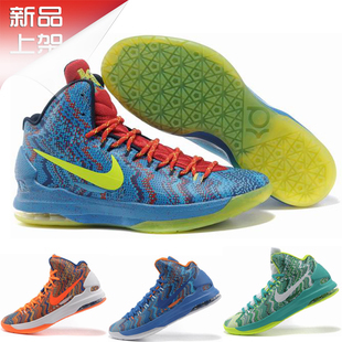  耐克新款杜兰特5代篮球鞋Nike Zoom KD V圣诞版战靴篮球鞋正品