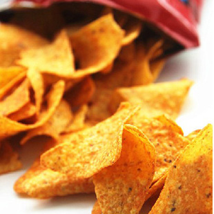  百事膨化食品台湾进口Doritos多力多滋 烟熏烧烤味 玉米片198.4g