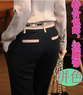  秋冬装新款百搭女正装女西装裤女韩版修身显瘦